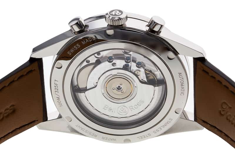 Bell and Ross Vintage 126 BRG126-BRN-ST/SCR